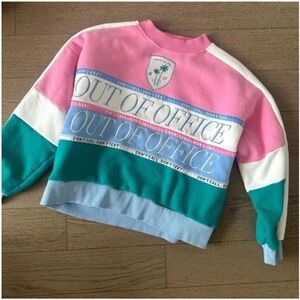 Out of Office Colorblock Sweatshirt